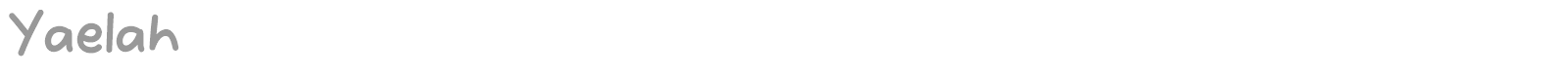 Yaelah font preview