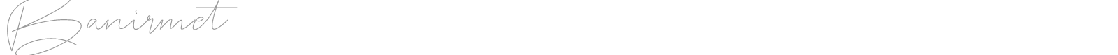Banirmet font preview