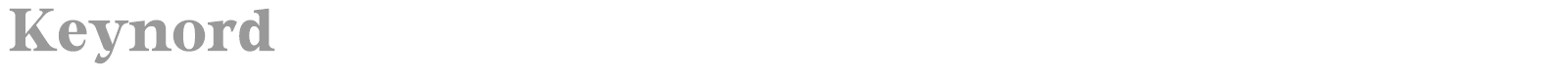 Keynord font preview