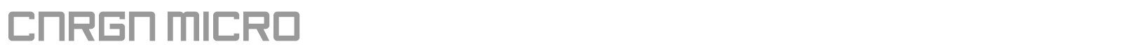 CNRGN Micro font preview