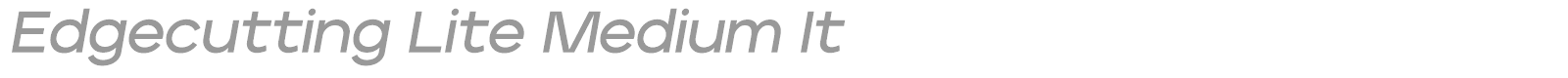 Edgecutting font preview