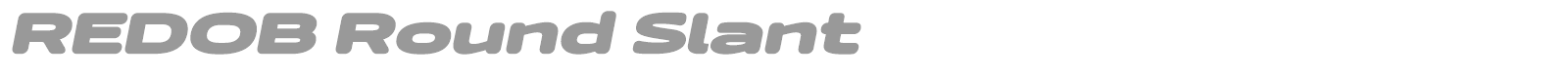 Redob font preview
