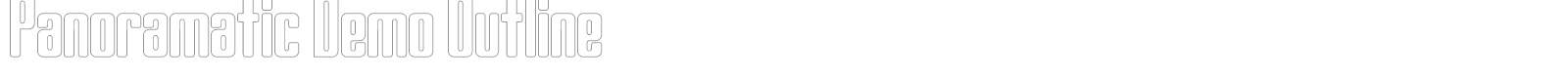 Panoramatic font preview