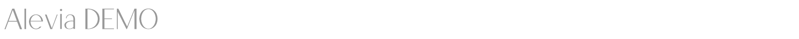 Alevia font preview