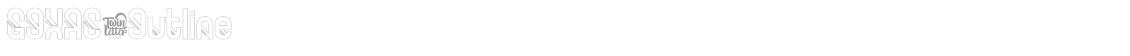 Goxac font preview