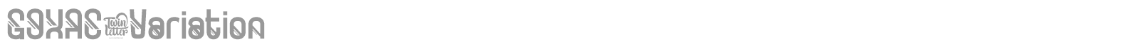 Goxac font preview