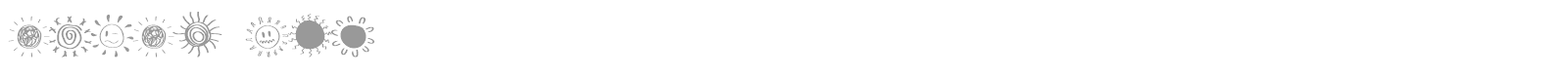 Retro Sun font preview