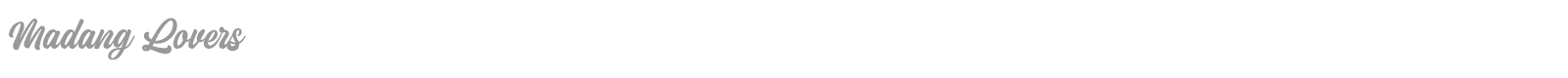 Madang Lovers font preview