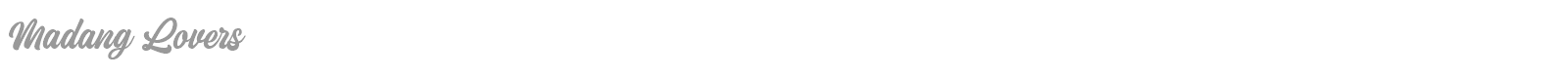 Madang Lovers font preview