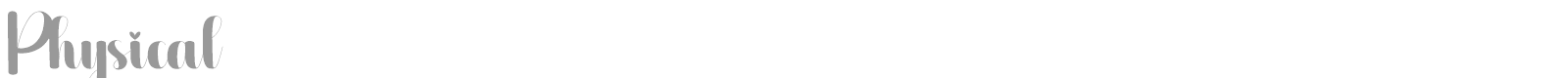 Physical font preview