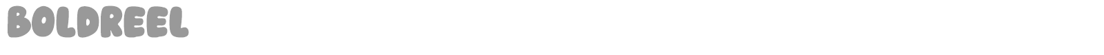 Boldreel font preview