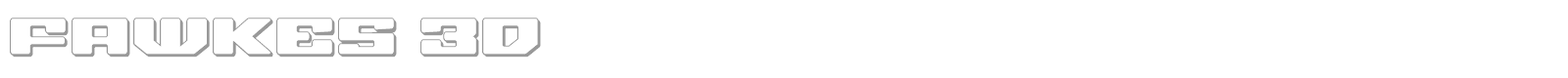 Fawkes font preview