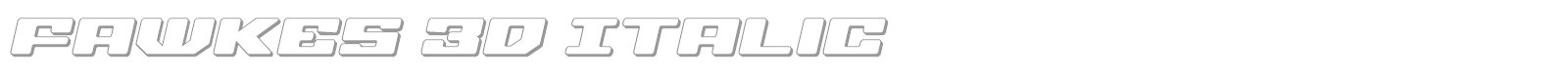 Fawkes font preview