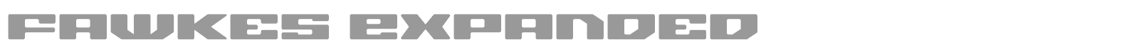 Fawkes font preview