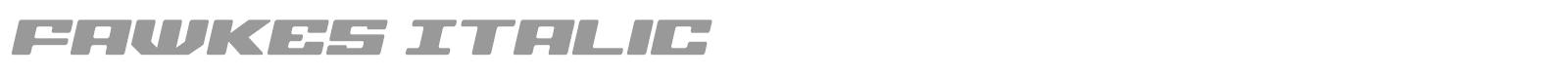 Fawkes font preview