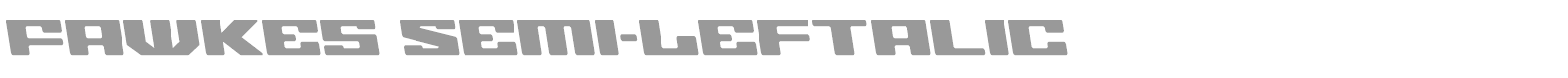Fawkes font preview