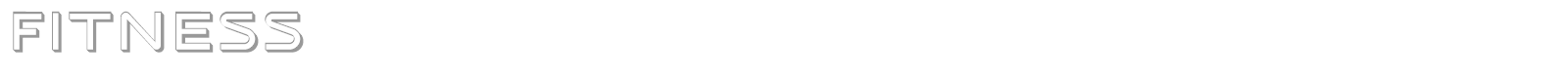 Fitness font preview