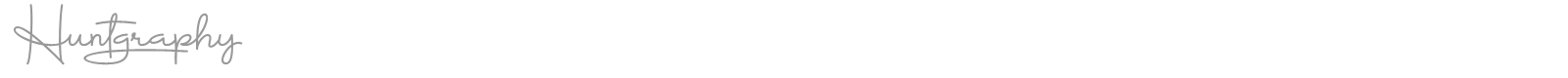 Huntgraphy font preview