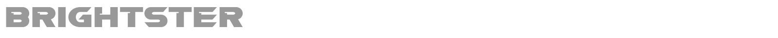 Brightster font preview
