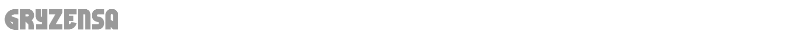 Gryzensa font preview