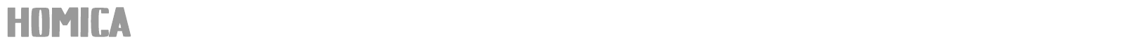 Homica font preview