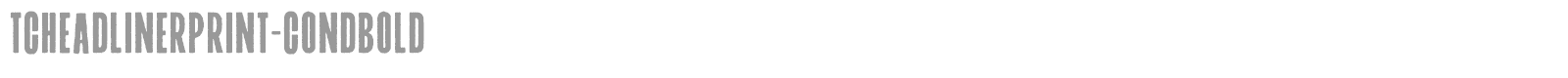 TC Headliner Print font preview