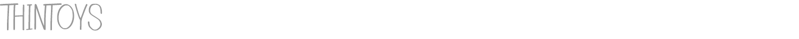 Thintoys font preview