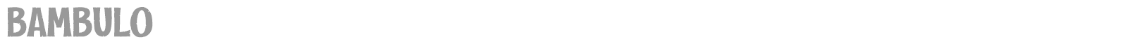Bambulo font preview