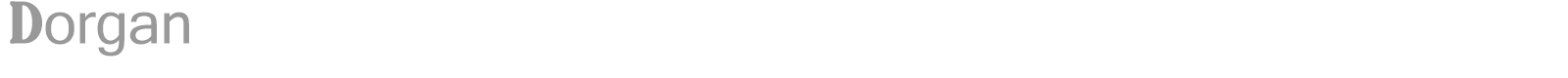 Dorgan font preview