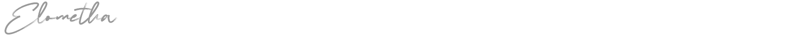 Elometha font preview