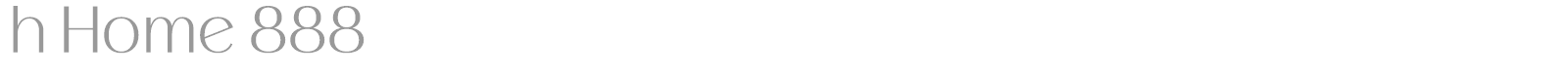 h Home 888 font preview