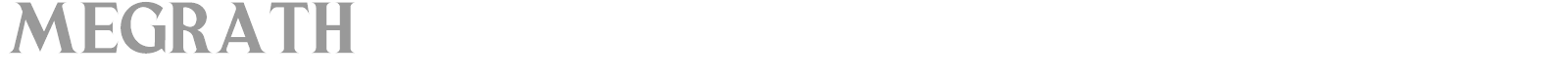 Megrath font preview