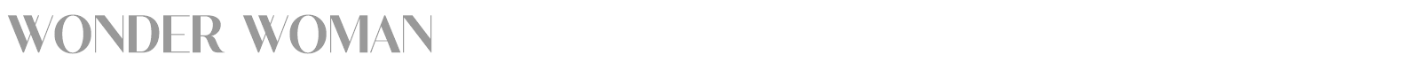 Wonder Woman font preview