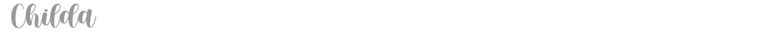 Childa font preview