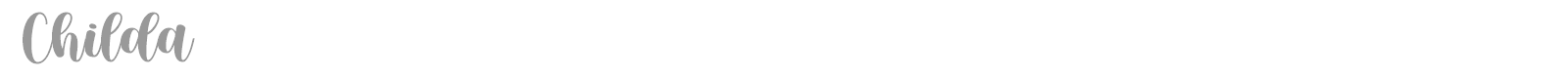 Childa font preview