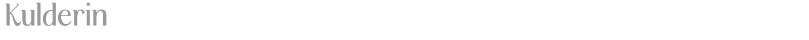 Kulderin font preview
