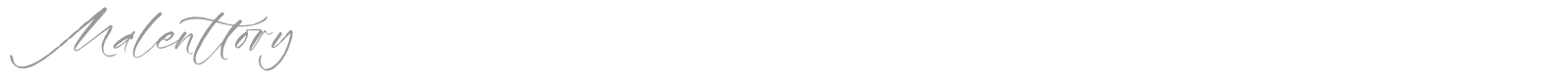 Malenttory font preview