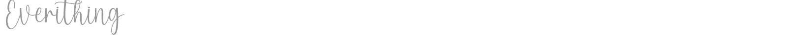 Everithing font preview