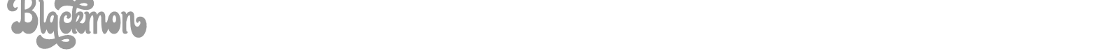 Blackmon font preview