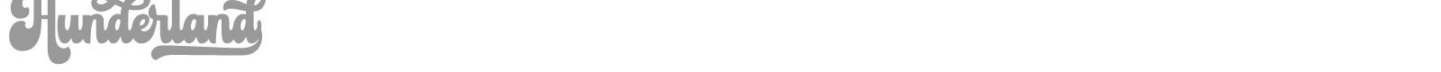 Hunderland font preview