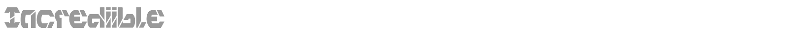 Incrediible font preview