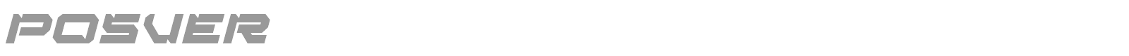 Posver font preview