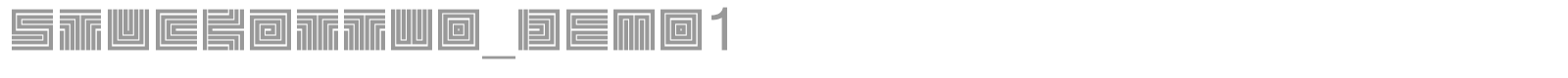 Stuck At Two font preview