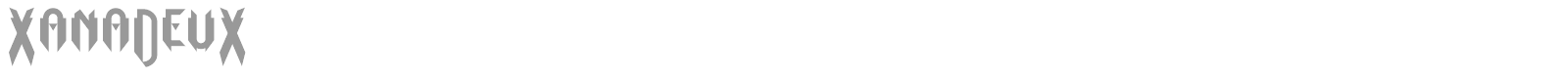 Xanadeux font preview