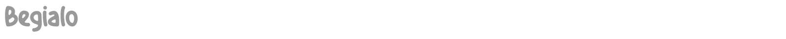 Begialo font preview