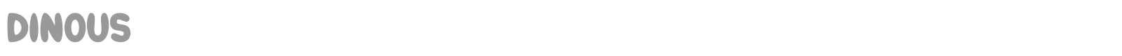 Dinous font preview
