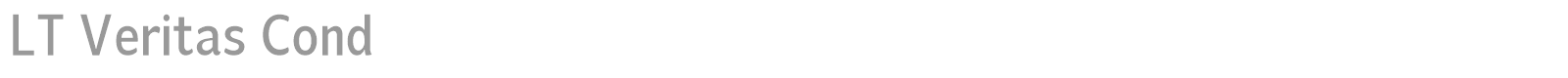 LT Veritas font preview