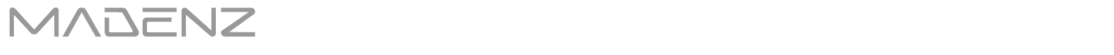 Madenz font preview