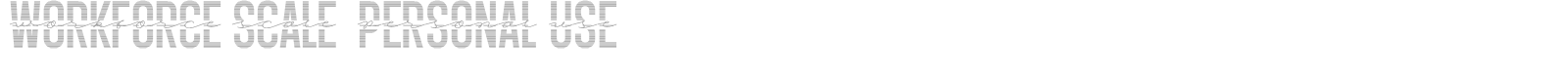 Workforce Gradient font preview