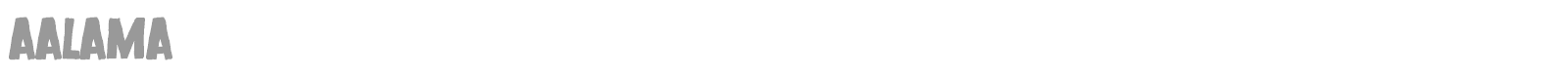 Aalama font preview